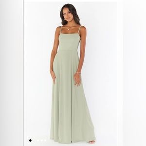 Show Me Your Mumu Moss Green Dress